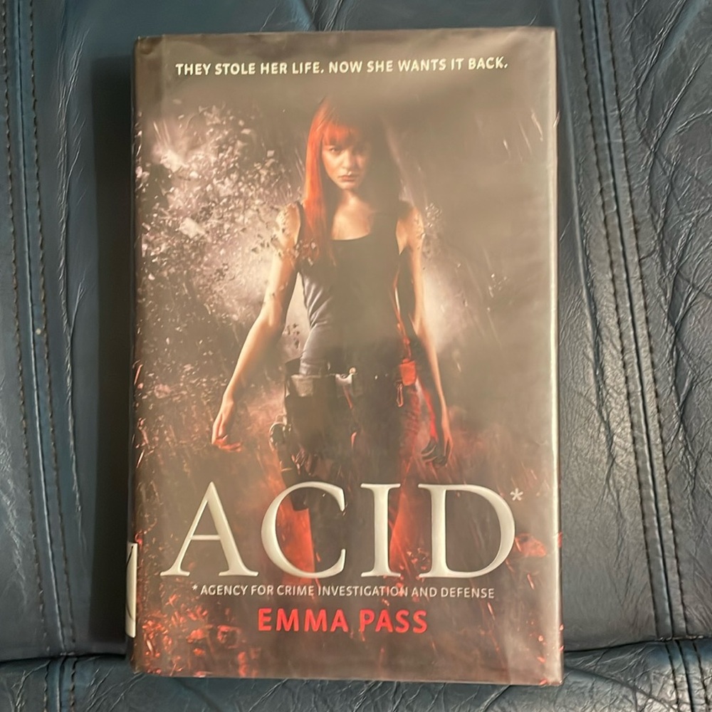 Acid (Agency for Crime Investigation and Defense) hard cover book